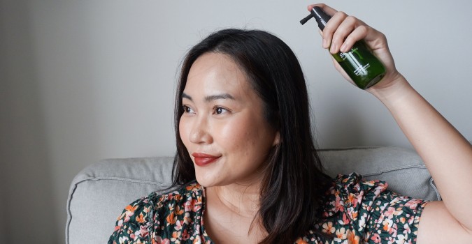 review aromatica shampoo menebalkan rambut