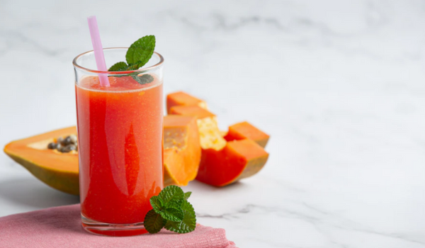 kulit glowing dengan mengonsumsi jus pepaya