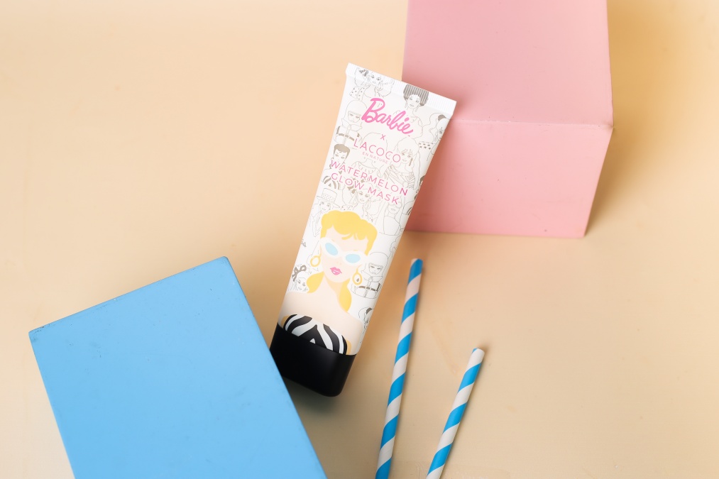 lacoco watermelon glow mask bisa bikin kulit glowing