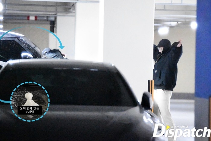 lee do hyun dan lim ji yeon membuat snowman