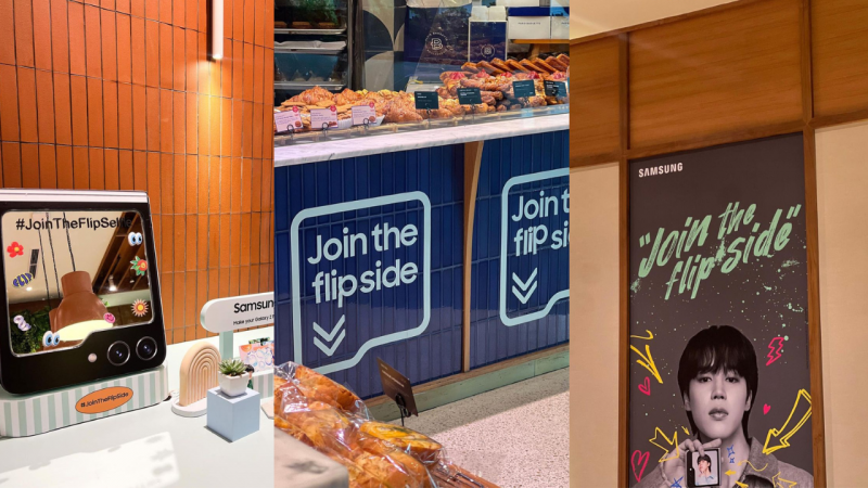 FLIP CAFE SAMSUNG PARIS BAGUETTE