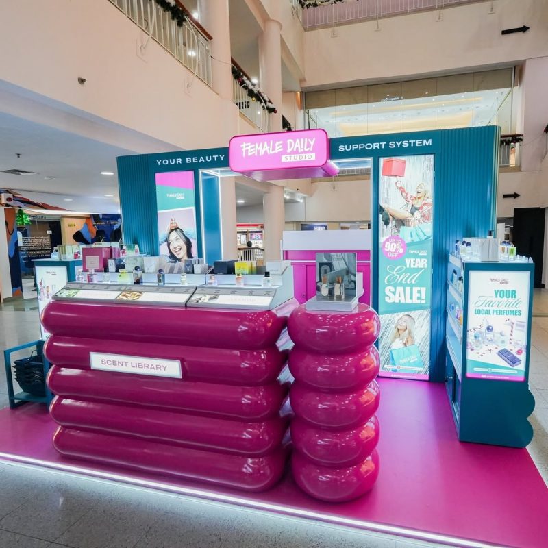 pop up store Female Daily Studio