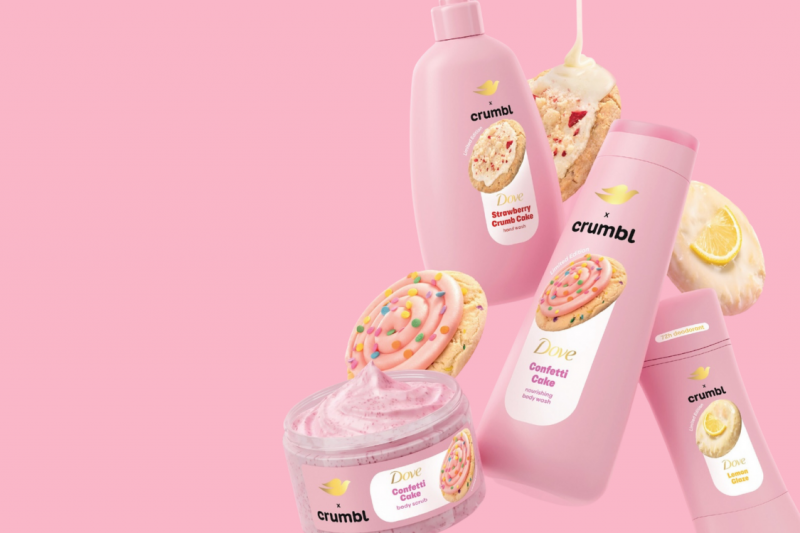 Dove x Crumbl Cookies