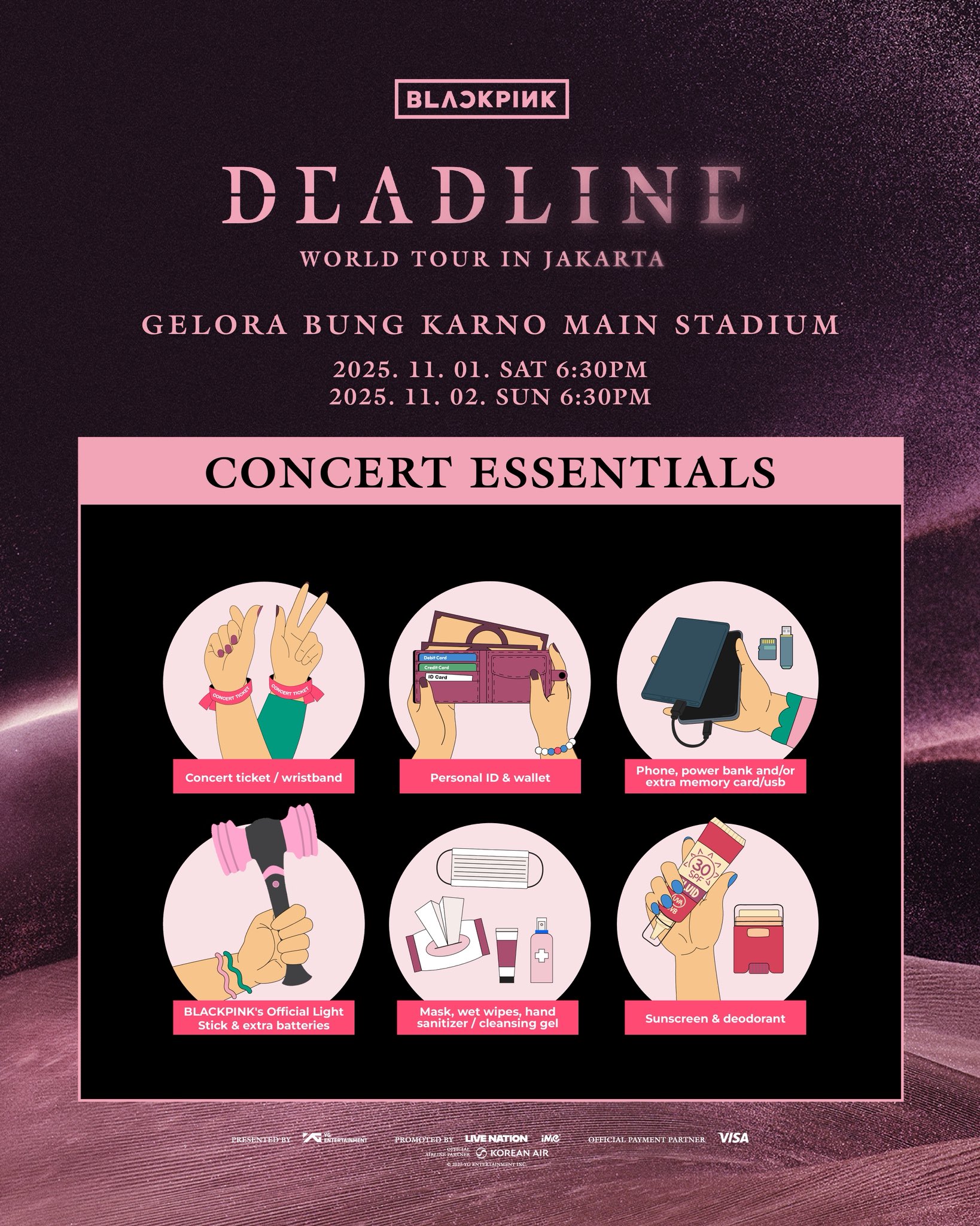 essentials blackpink gbk jakarta