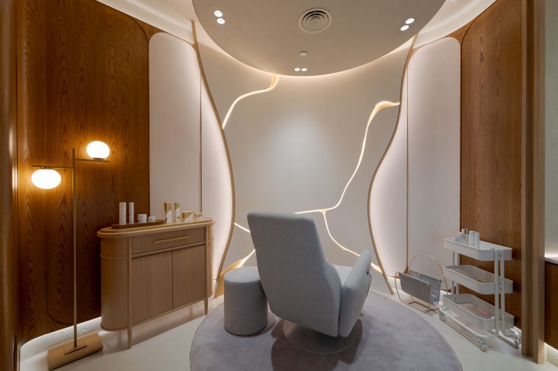 SK-II LXP Facial Massage Room