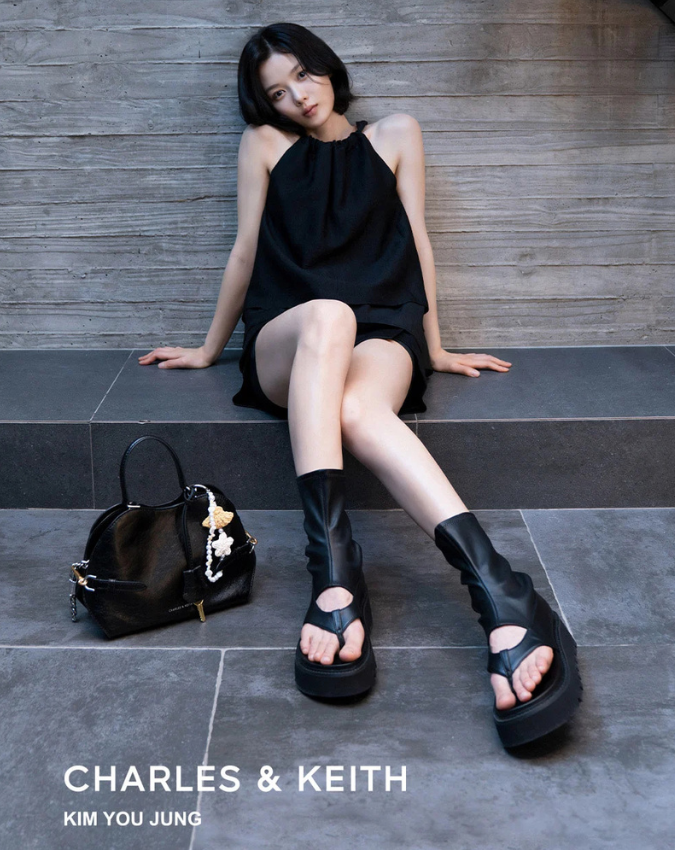 kim you jung brand ambassador charles and keith