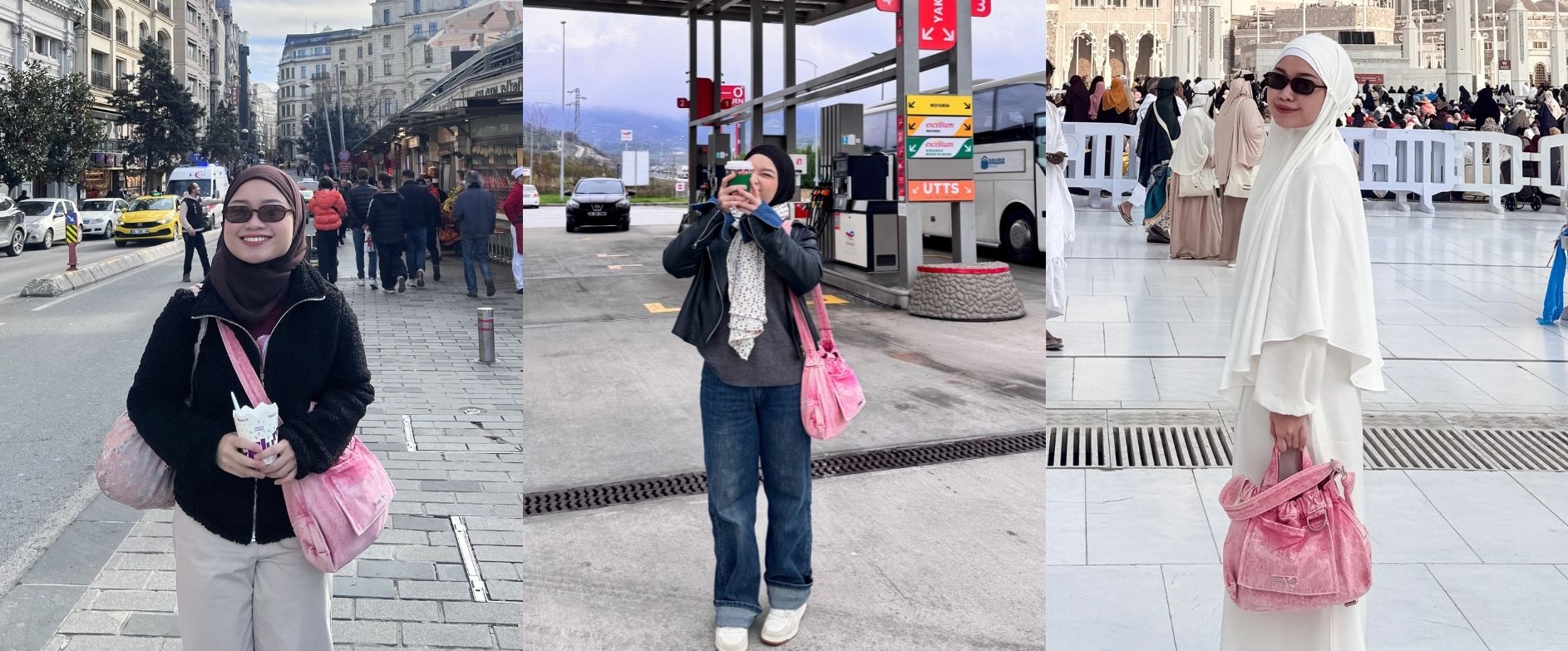 Chic dan Elevate Outfit, Ini Pengalaman Traveling Pakai Beyond The Vines Denim Dumpling Bag!