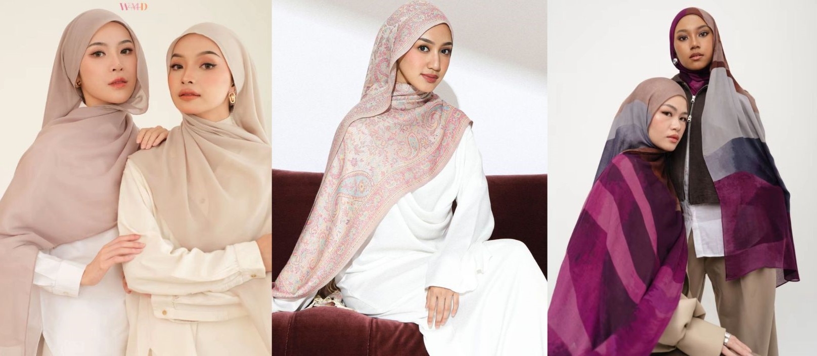 Bikin OOTD Hari Raya Makin Chic, Ini Rekomendasi Pashmina yang Bisa Dibeli!