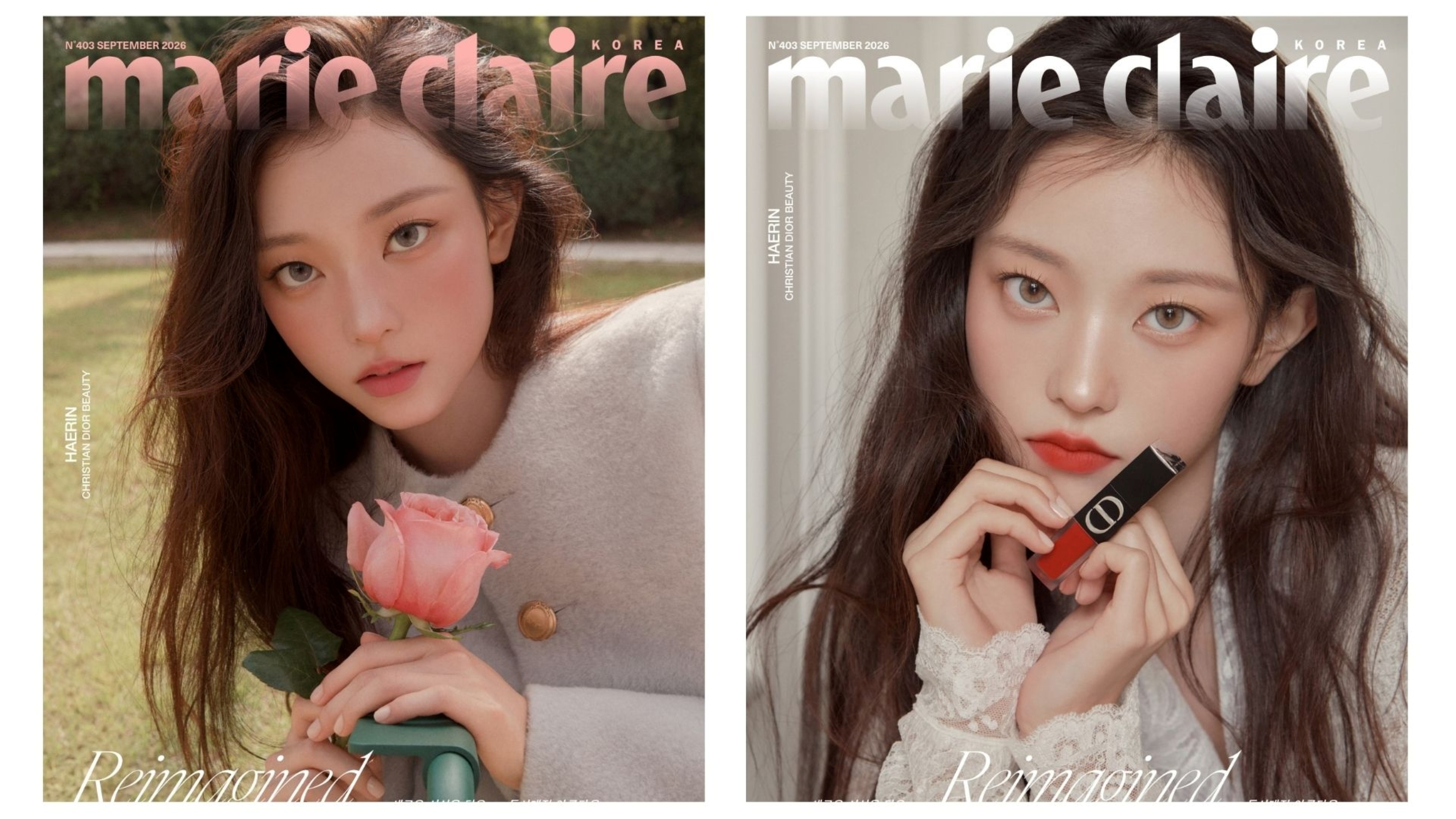 Haerin NewJeans Comeback Jadi Cover Marie Claire untuk Dior Beauty