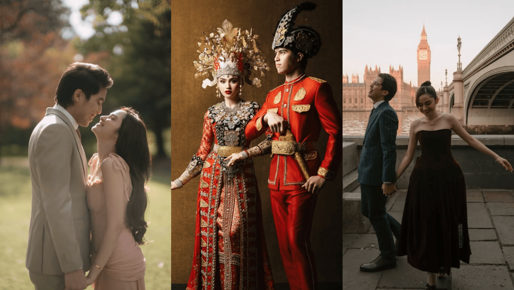 Mencuri Perhatian, Contek 7 Gaya Prewedding El Rumi dan Syifa Hadju!