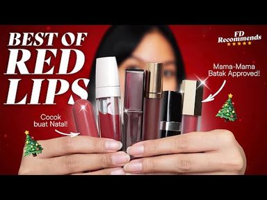 Rekomendasi Lipstik Merah yang Bikin Kamu Tampil Stunning saat Natal dan Tahun Baru