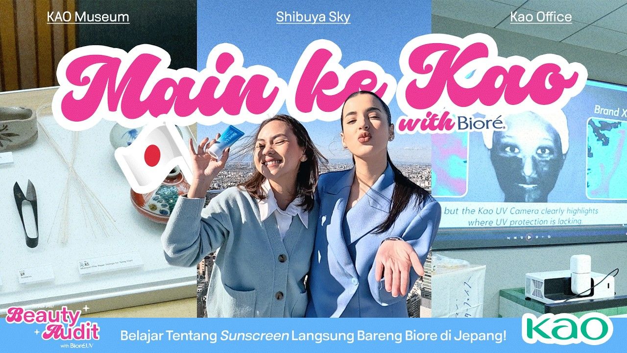 Menguji Langsung Sunscreen no. 1 di Jepang Bareng Tasya Farasya