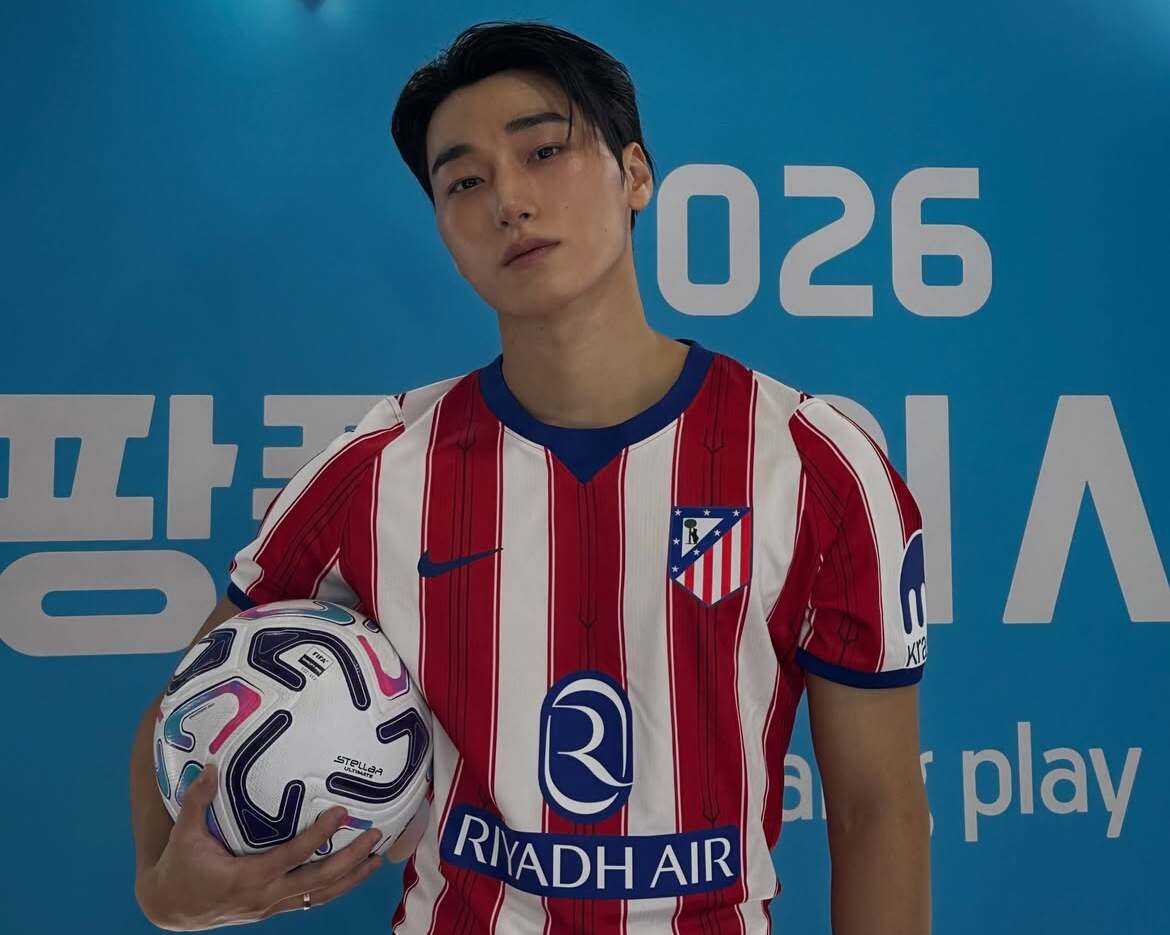 5 Fakta Menarik San ATEEZ, Idol yang Bikin Heboh Laga Manchester City vs Atletico Madrid