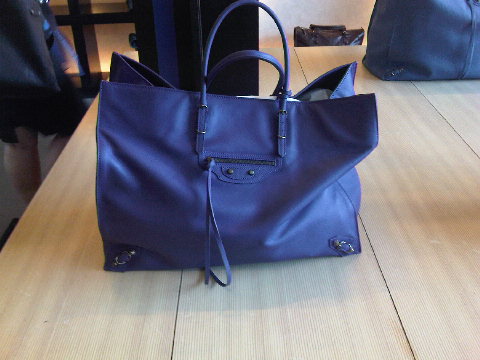 Balenciaga Mini Papier A4 Leather CrossBody Bag in Purple  Lyst
