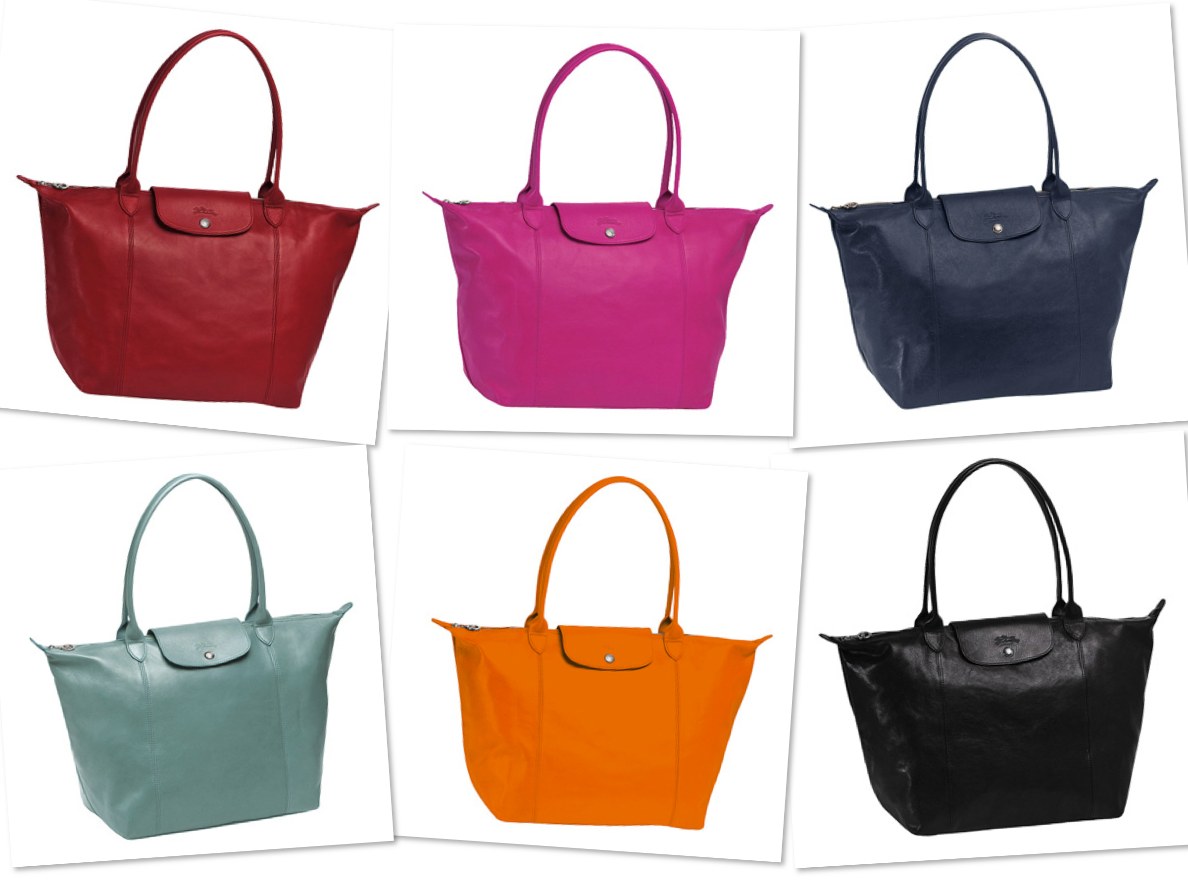 Longchamp Le Pliage Cuir Medium Leather Handbag blog review