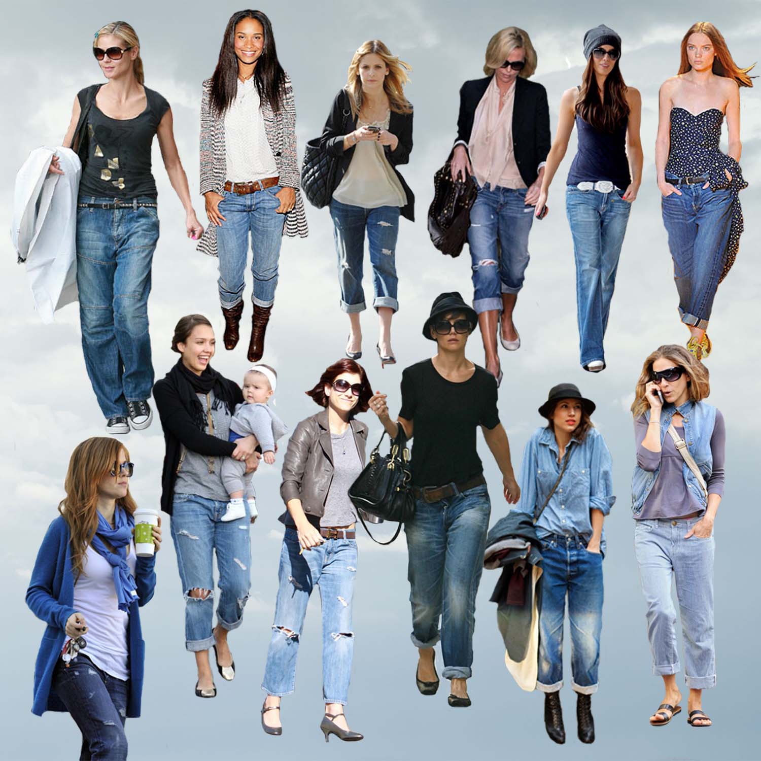 как подвернуть джинсы модно