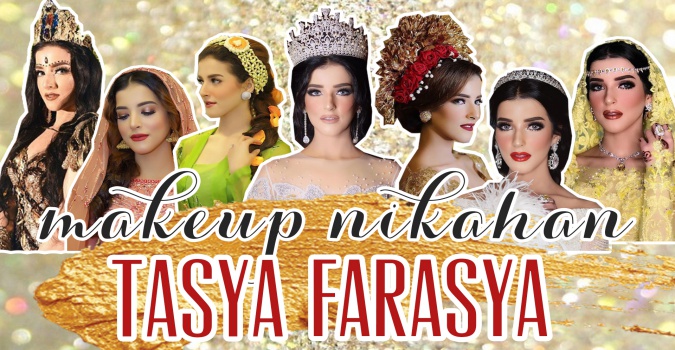 Female Daily Editorial Top Makeup Artist Di Nikahan Tasya Farasya