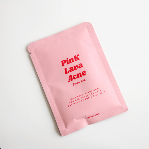 teddy clubs lava pink acne