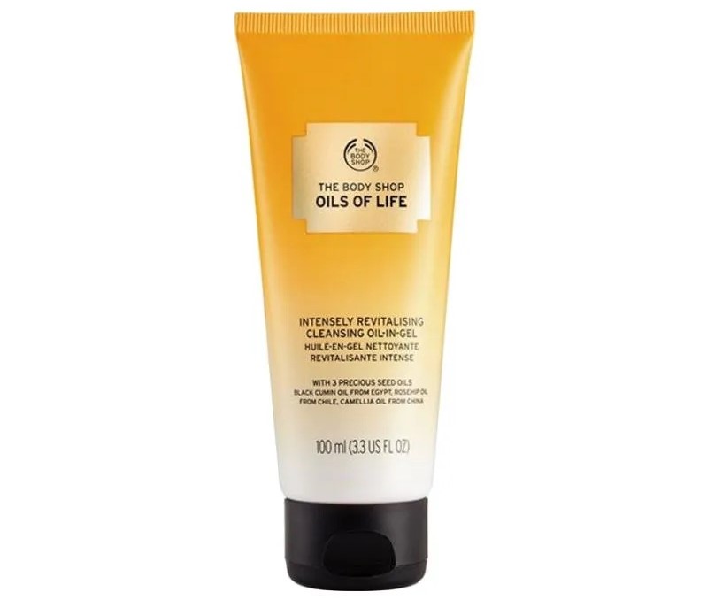 Gel-to-oil cleanser The Body Shop