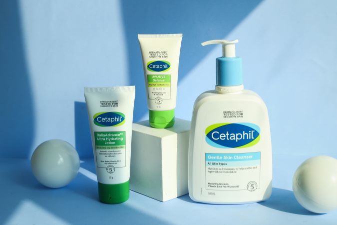 rangkaian Cetaphil untuk kulit kering dan sensitif