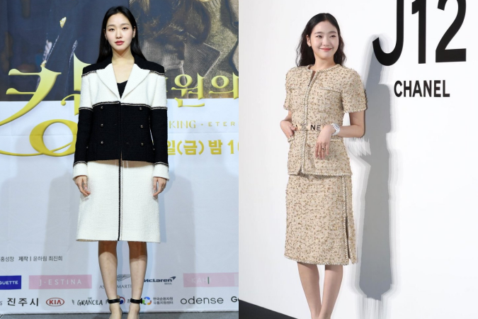 Chanel brand ambassadors Gong Yoo, Kim Go Eun, BLACKPINK's Jennie