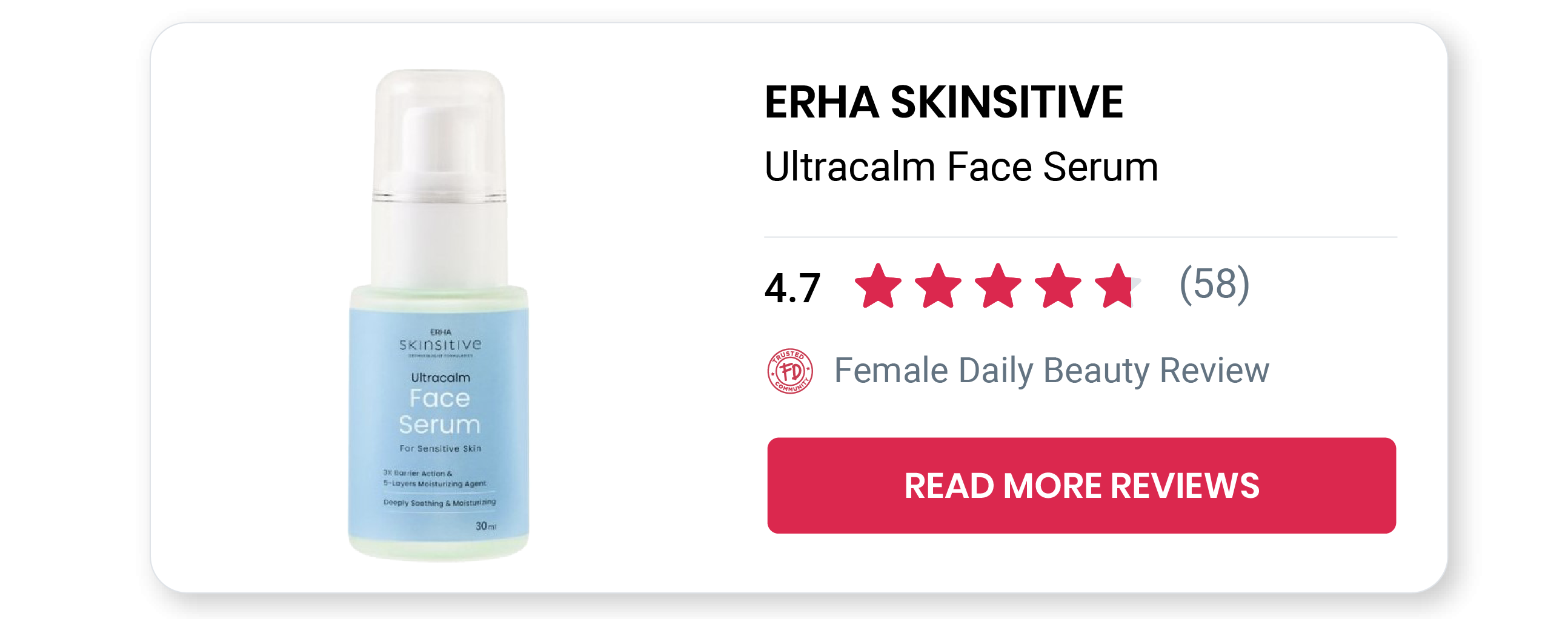 ERHA Skinsitive untuk kulit sensitif