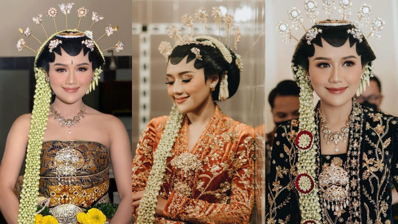 Tampil Ayu Bak Putri Keraton Jawa Intip Bocoran Makeup Erina Gudono