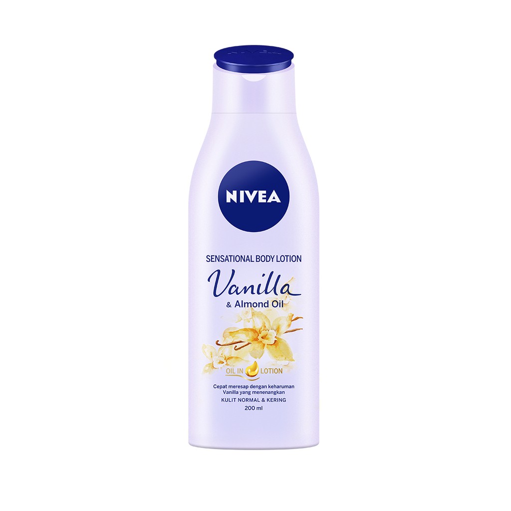 body moisturizer vanilla nivea