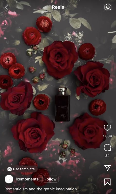 Jo Malone Scarlett Poppy Cologne Intense