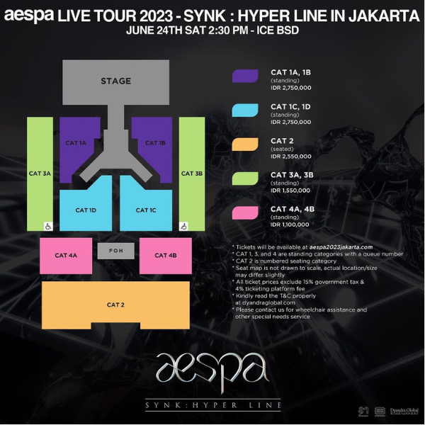 tiket aespa