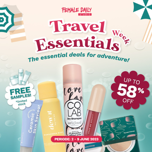 travel essentials female daily studio