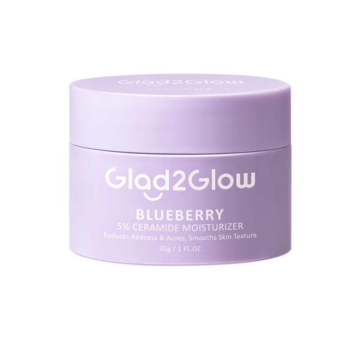 glad2glow moisturizer blueberry