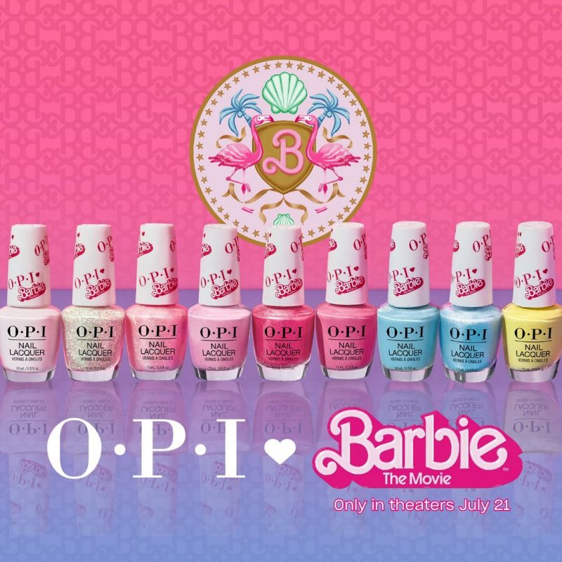 OPI koleksi kolaborasi Barbie