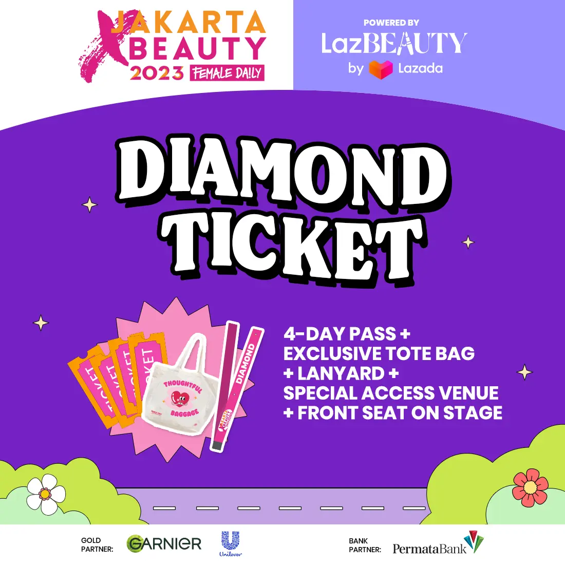 tiket diamond jakarta x beauty 2023