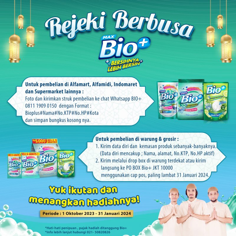 hadiah sabun cuci piring bio+