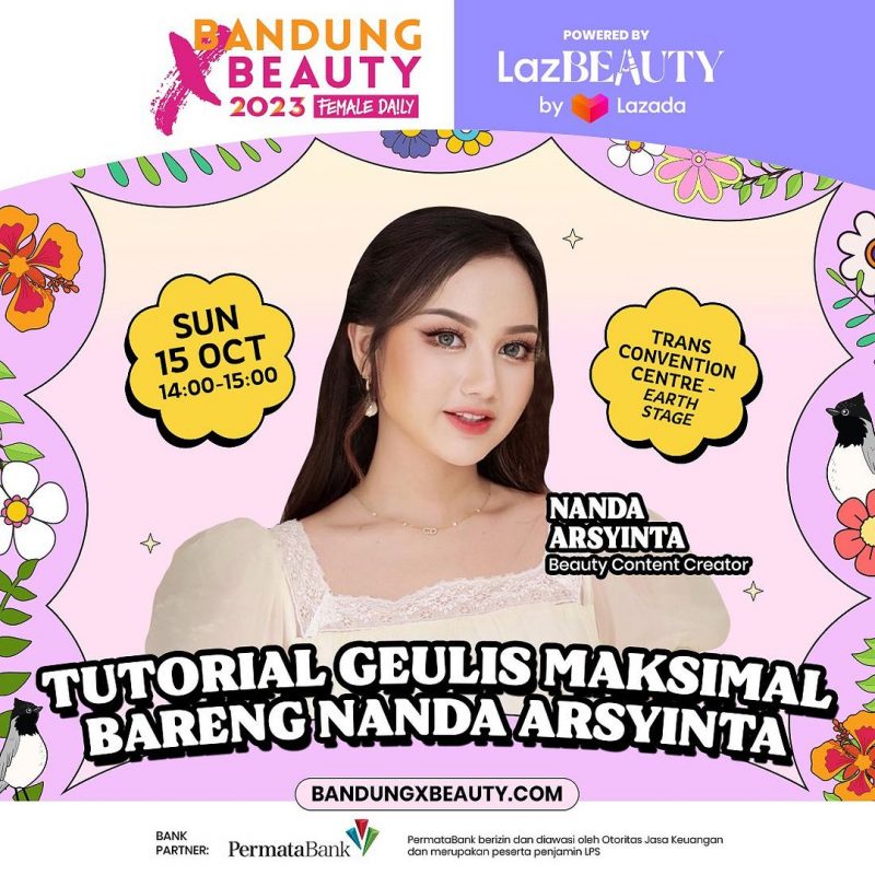 Nanda Arsyinta Bandung X Beauty