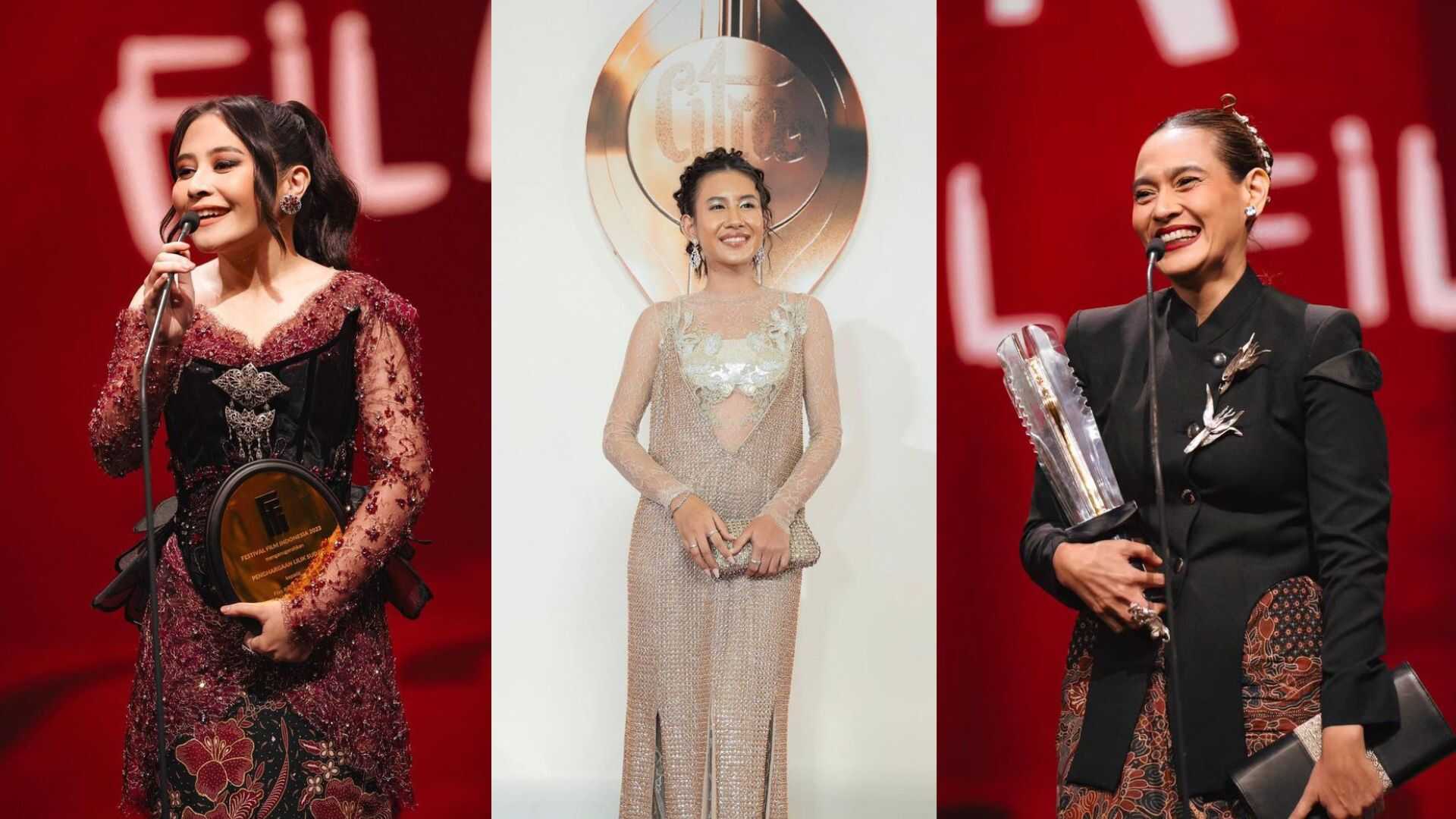 Female Daily – Intip Penampilan Para Bintang di Red Carpet Festival Film Indonesia!