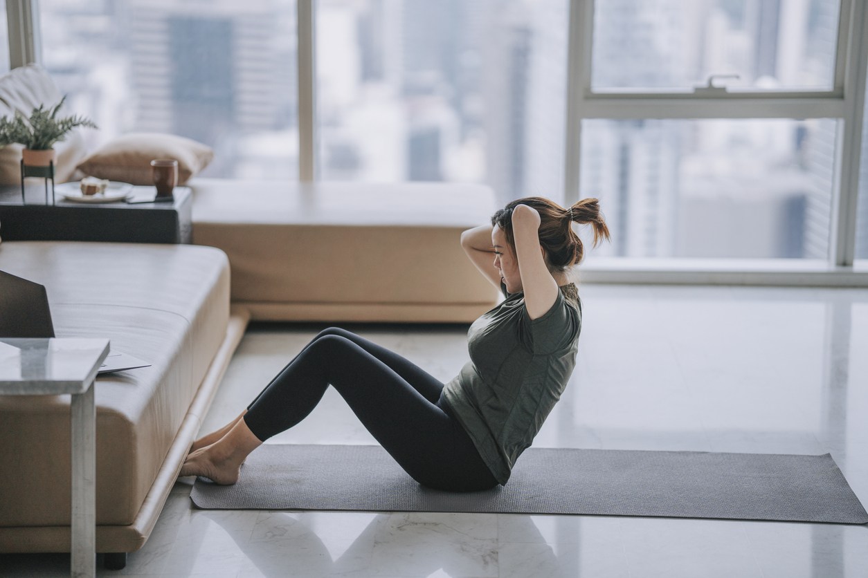mengatasi perut buncit