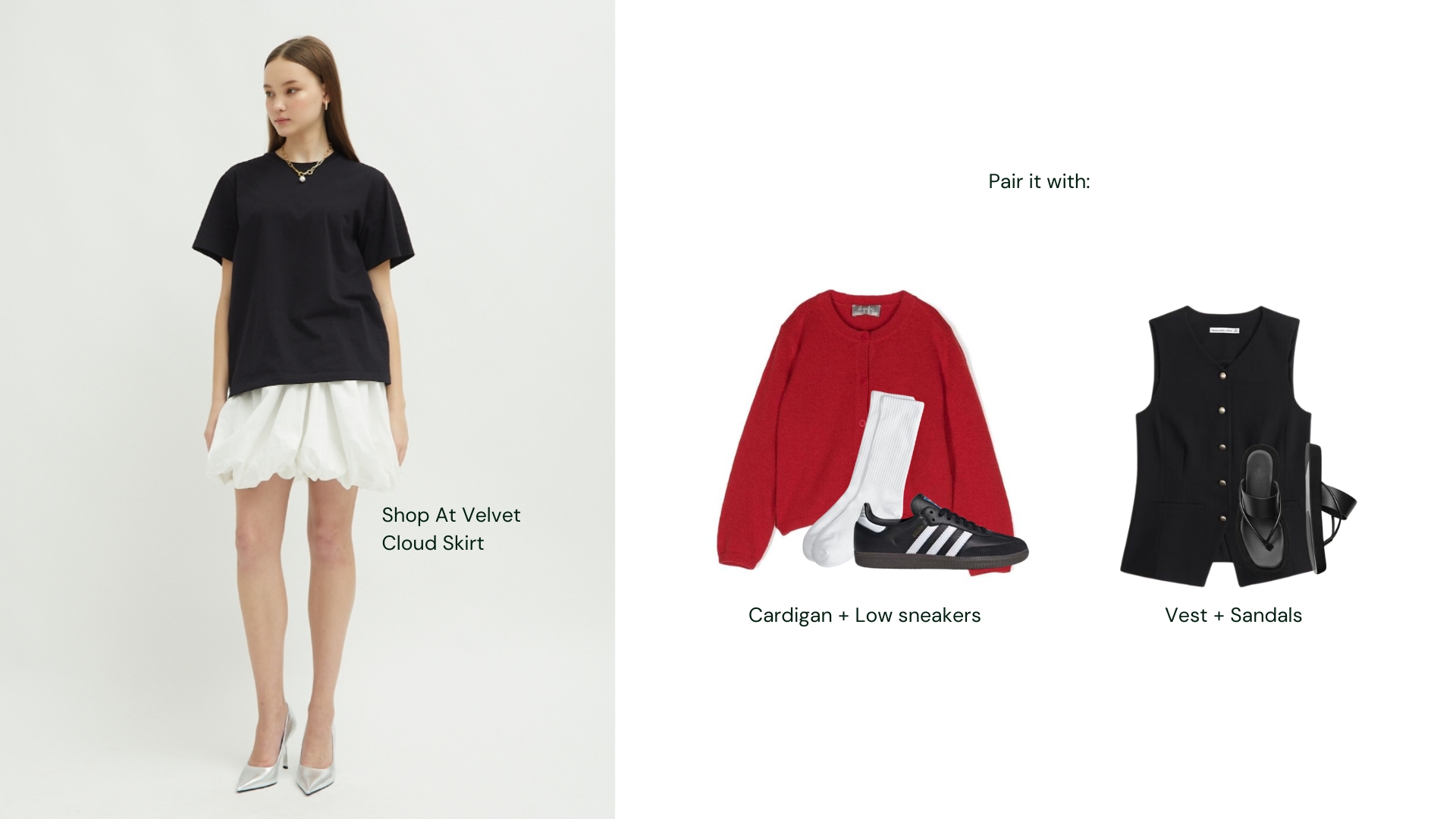 tren fashion 2024 shop at velvet cloud skirt adidas samba