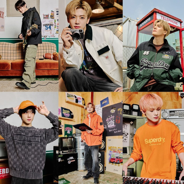 nct dream brand ambassador superdry