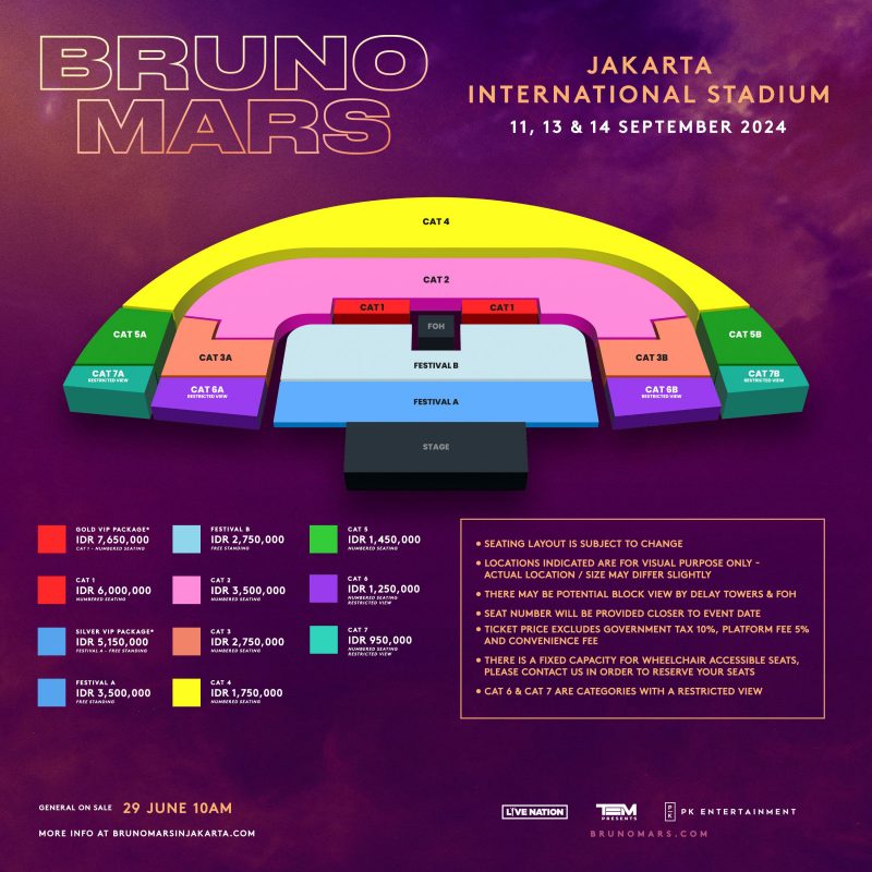 konser Bruno Mars