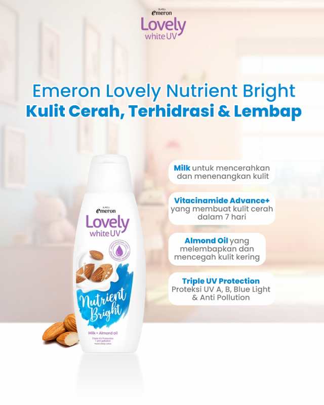 kulit cerah dengan body lotion