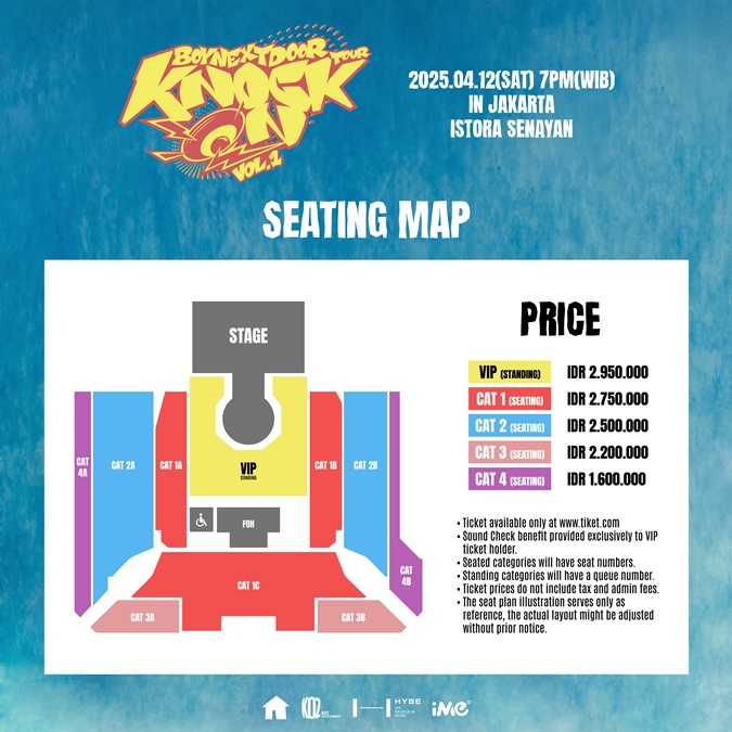 boynextdoor jakarta seat plan