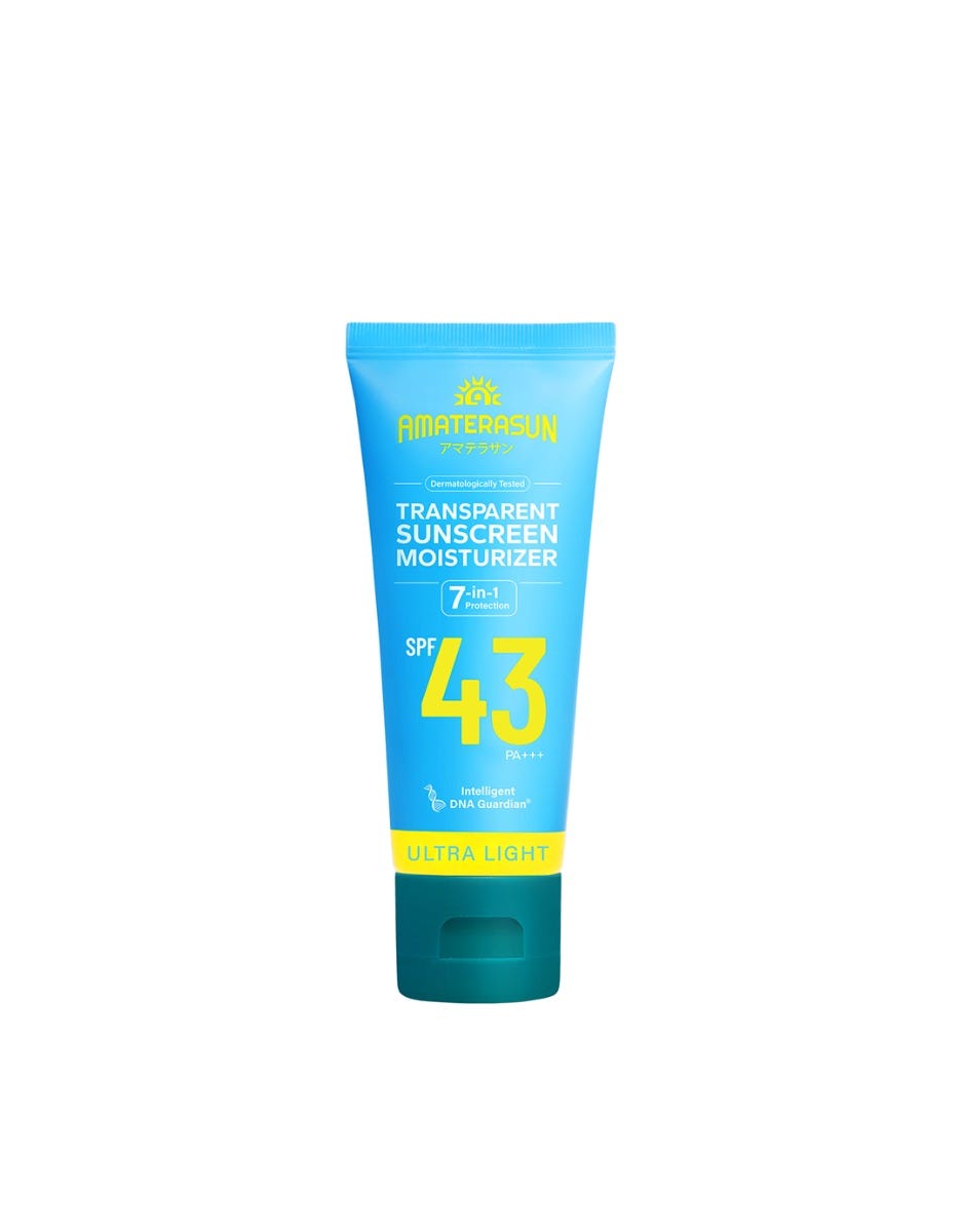 sunscreen transparan