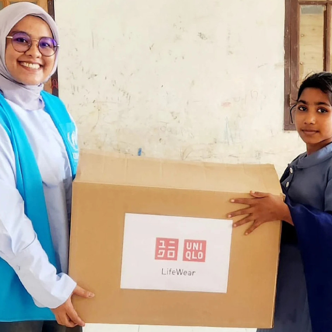 UNIQLO Donasikan Lebih dari 1 Juta Pakaian HEATTECH!