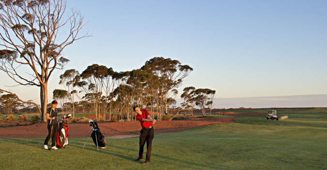 lapangan golf australia barat