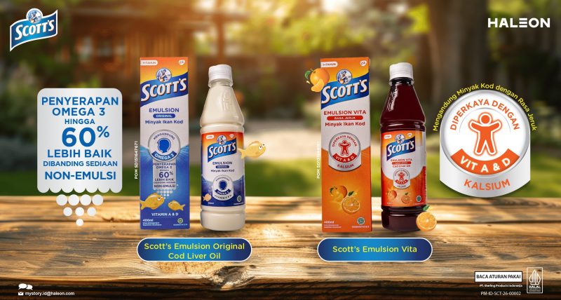 Scott's Emulsion, solusi anak kurang fokus