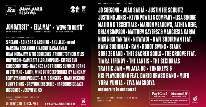 Java Jazz Festival 2026