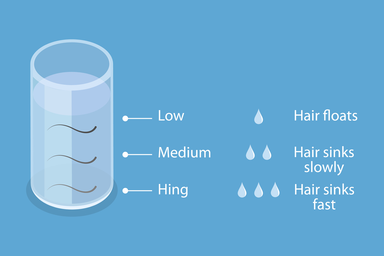 Porosity rambut