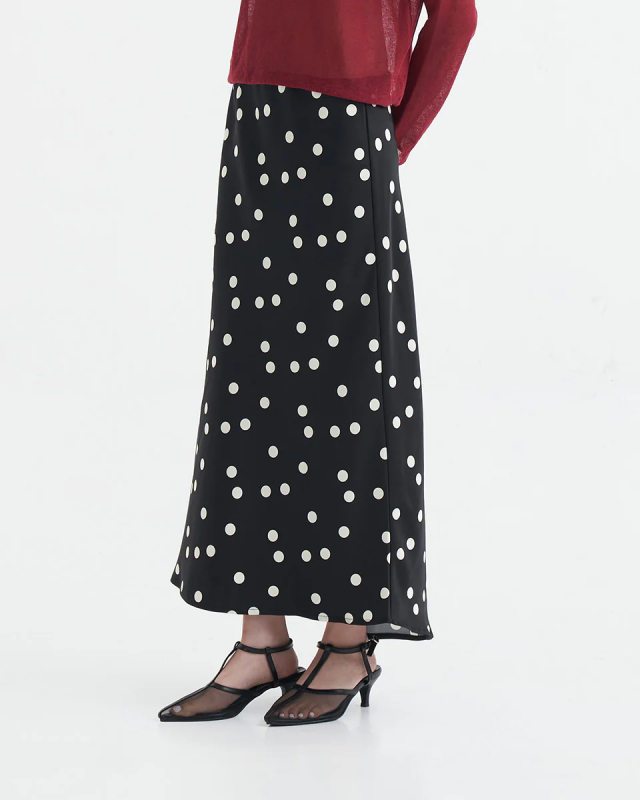 polkadot skirt lokal
